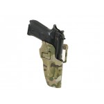 Quickly Pistol Holster with Locking Mechanism for Beretta M92 - Multicam  [EM]